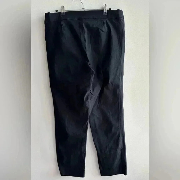 Counterparts Dress Pants with Stretch Waistband, Black, Size 12 - Picture 11 of 16